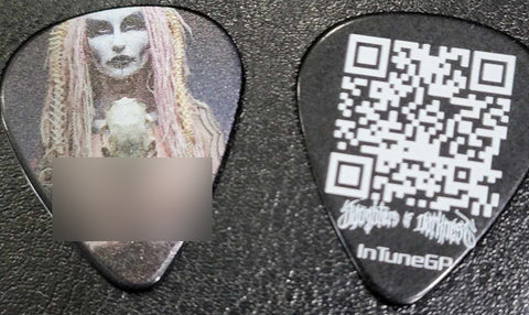 Daughters of Darkness Angel Business Card Guitar Pick