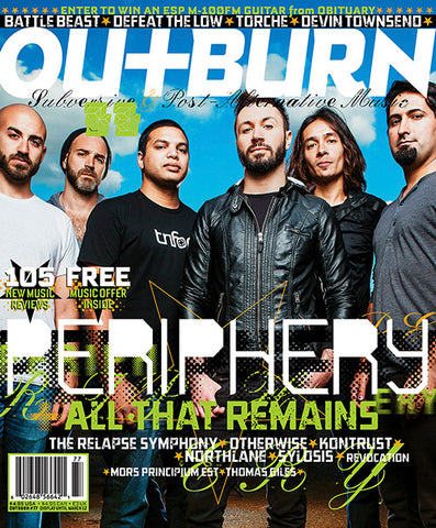 Outburn 77 - Periphery / Chris Motionless / Cristina Scabbia - Autographed by Jeremy