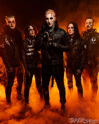 Motionless In White - Fire Cover - 8x12 matte test print (limited run)