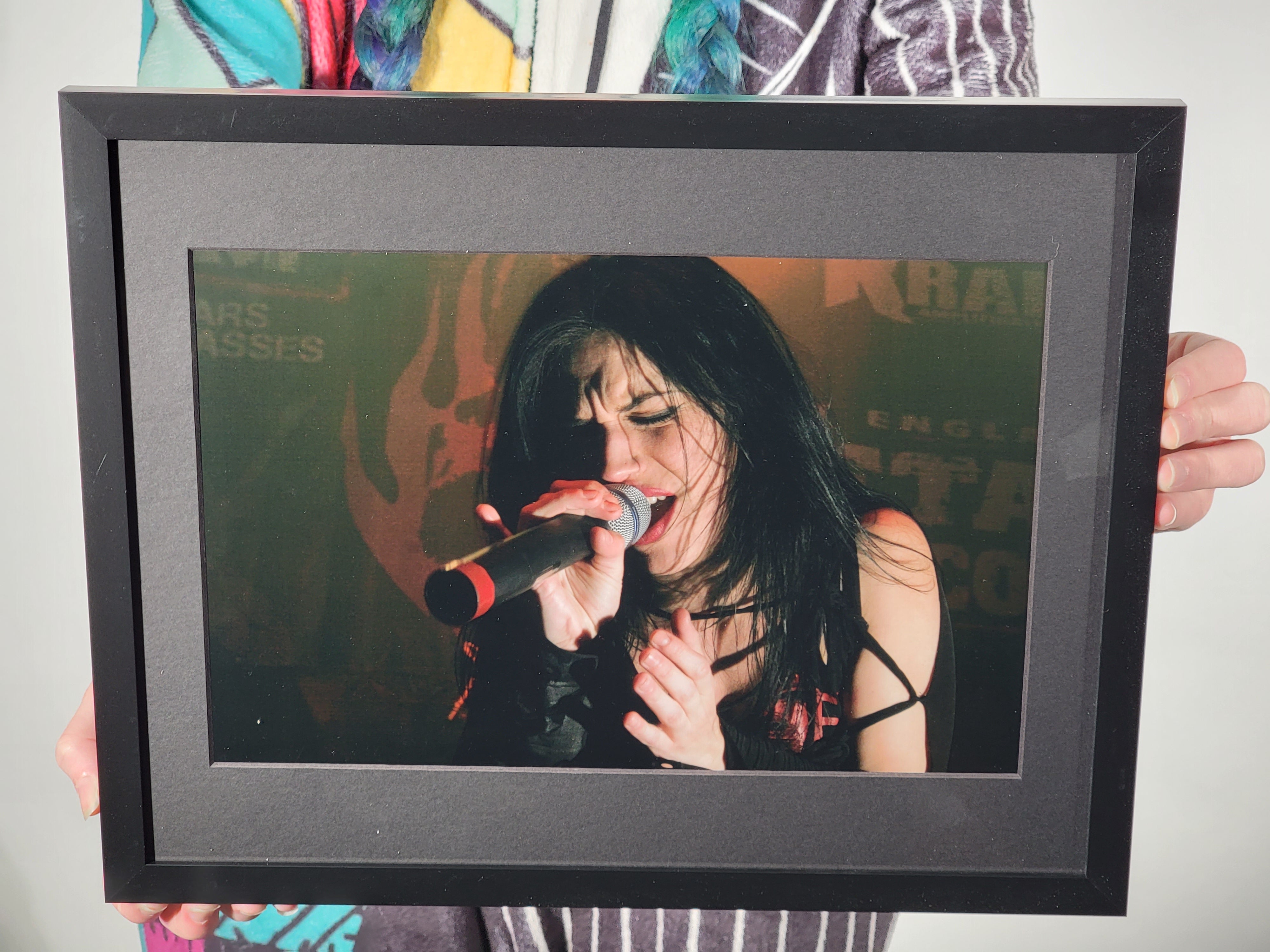 NEMHF Gallery: Cristina Scabbia - framed crystal pearl print (1 of 1)