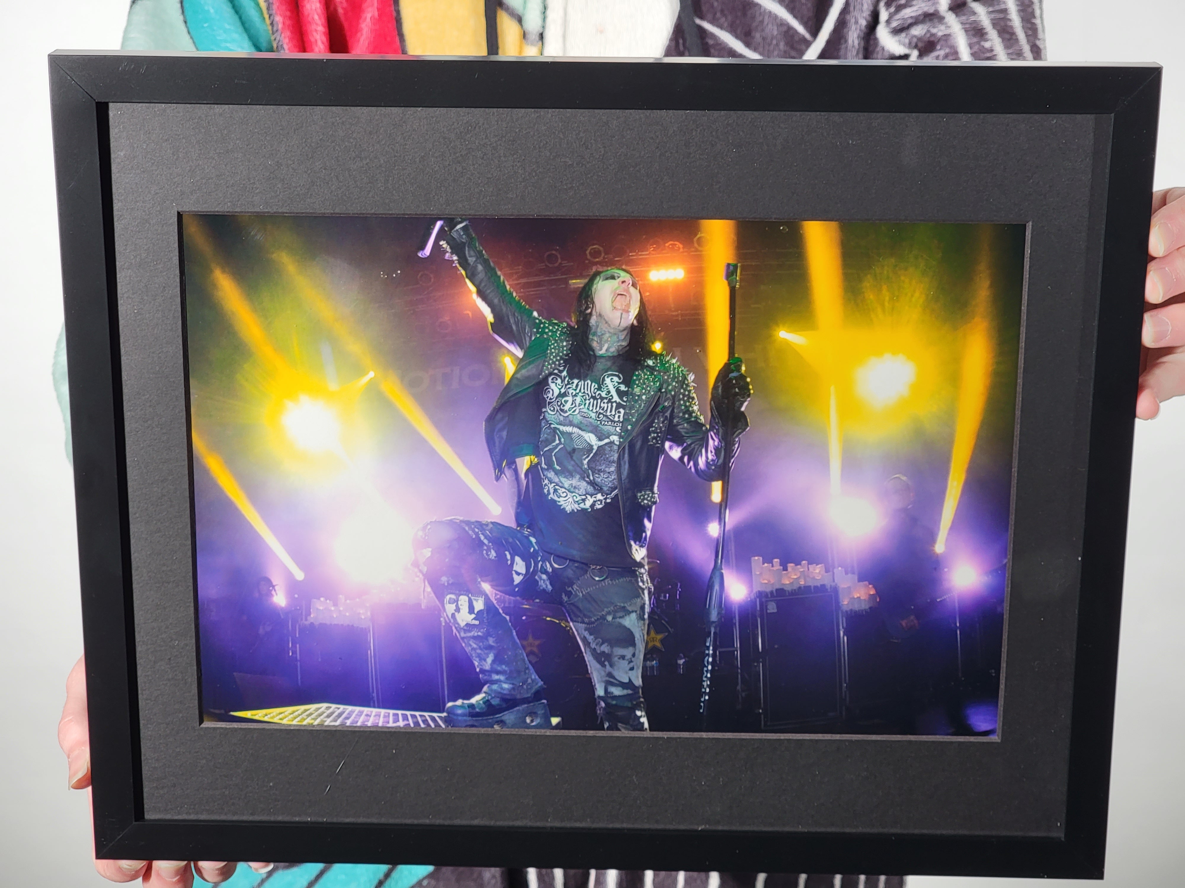 NEMHF Gallery: Chris Motionless - framed crystal pearl print (1 of 1)