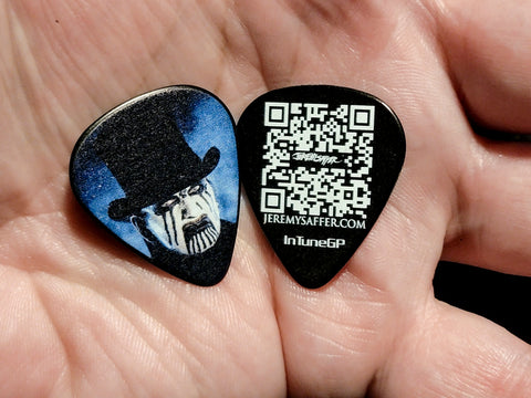 King Blue Business Card Guitar Pick