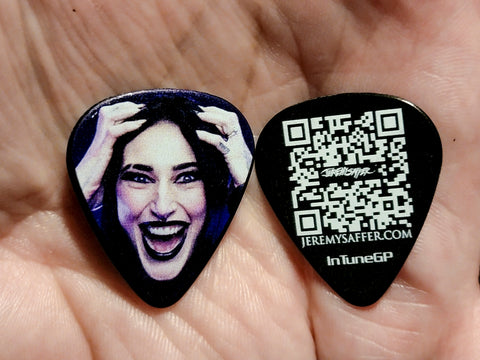 Rhea Scream Business Card Guitar Pick