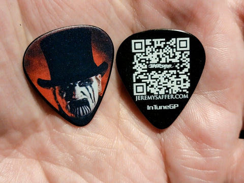 King Red Business Card Guitar Pick