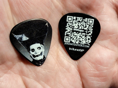 Papa Hat Business Card Guitar Pick