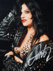 Cristina Scabbia - Bats and Leather 3 - Signed limited edition 8x10 crystal pearl print
