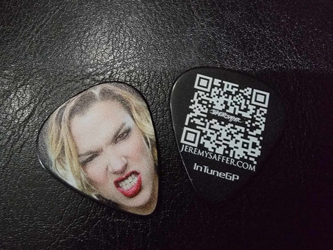 Lzzy Business Card Guitar Pick