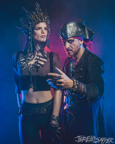 Visions of Atlantis - Captains of the Blood Red Sea - limited edition signed 8x10 crystal pearl print
