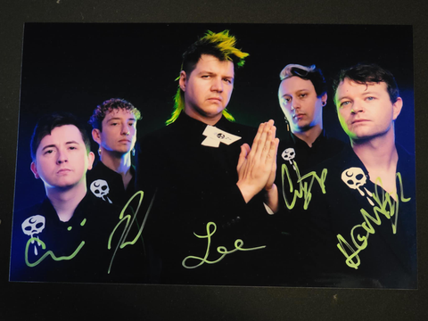 The Funeral Portrait - Purple and Green - Signed limited edition 8x12 Pearl Print