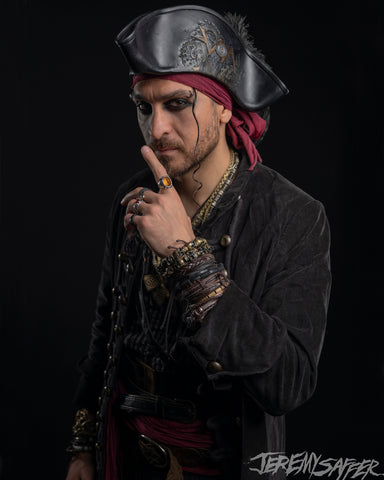 Visions of Atlantis - The Captains Portrait - limited edition signed 8x10 crystal pearl print