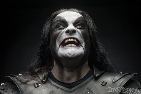 Abbath Doom Occulta - Grin of War - 8x12 Signed Pearl Print