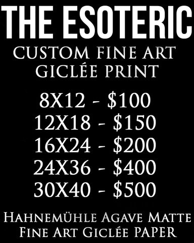 The Esoteric: Giclée Fine Art Print on Hahnemühle Agave Matte Fine Art Paper