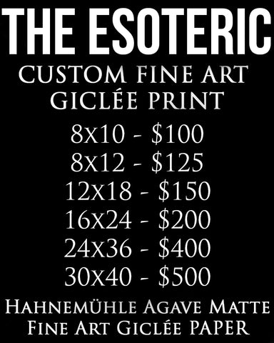 The Esoteric: Giclée Fine Art Print on Hahnemühle Agave Matte Fine Art Paper