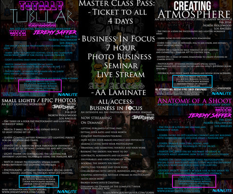 Los Angeles Photography Workshop Tickets/Passes: Feb 2026