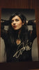 Cristina Scabbia - Grey  - Signed limited edition metallic print