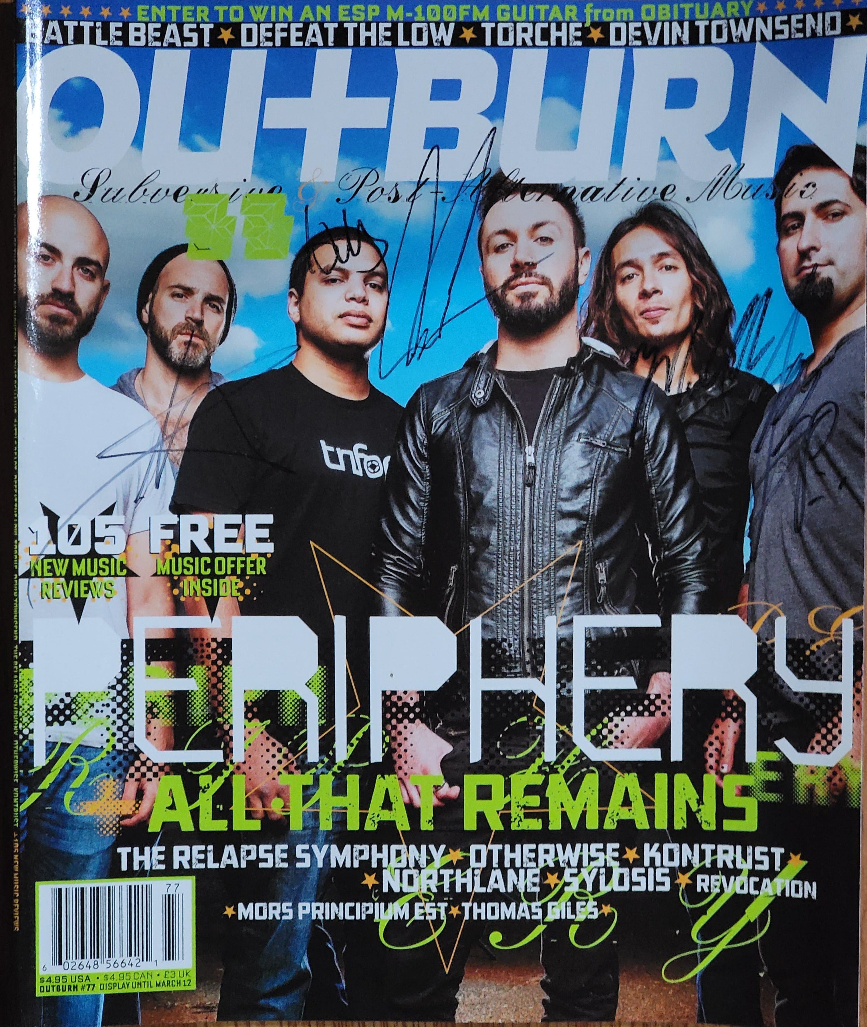 Outburn 77 - Periphery - Autographed by Periphery