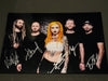 Infected Rain - Black Wall - Signed Limited Edition 8x12 Metallic Print