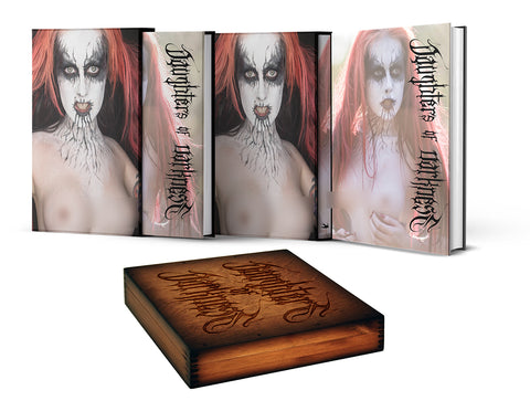 The True Daughters of Darkness Deluxe Box Set (custom hand-sewn w/24 extra photo pages) limited to 25 world wide