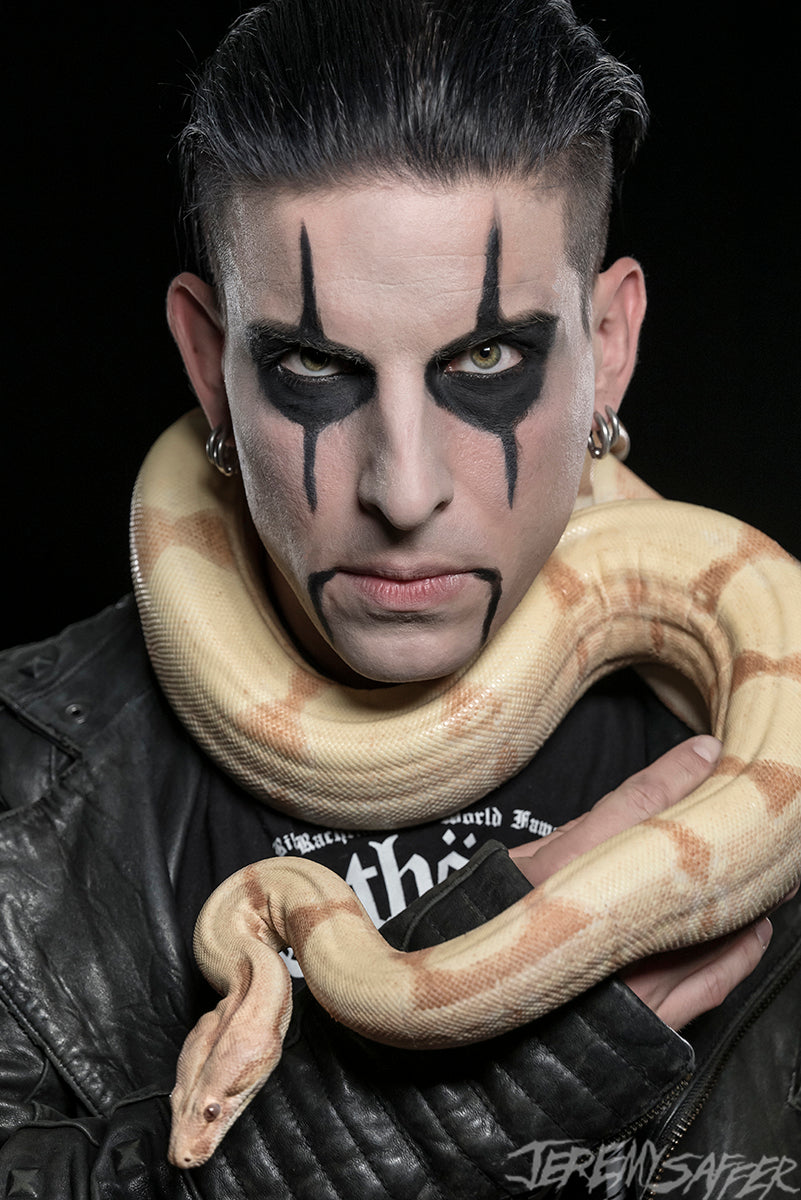 Kriz DK - Constrictor - signed limited edition 8x12 metallic print