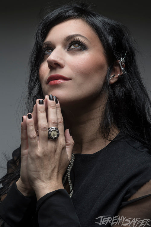 Cristina Scabbia - Pray - Signed Limited Edition Metallic Print