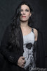 Cristina Scabbia - Skull - Signed Limited Edition Metallic Mini Print