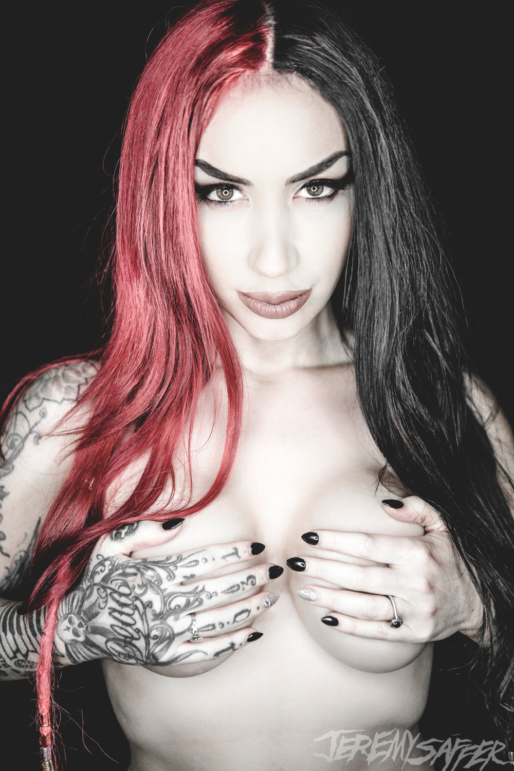 Ash Costello - Covered Up - Signed Limited Edition Metallic 8x12 Print