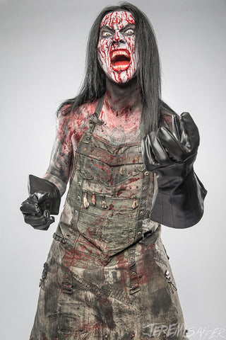 Wednesday 13 - The Butcher / Insanity - signed limited edition 8x12 metallic print