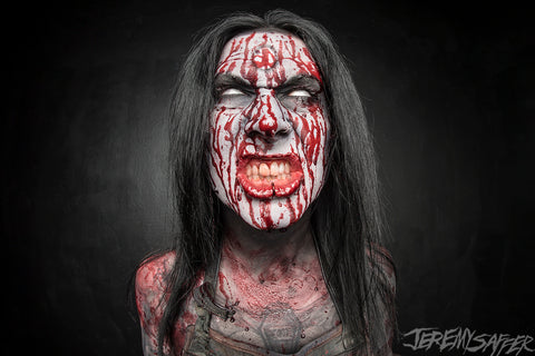 Wednesday 13 - The Butcher / Sneer - signed limited edition 8x12 metallic print