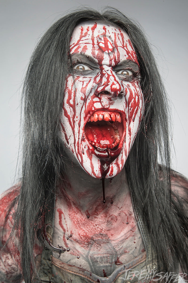 Wednesday 13 - The Butcher / Scream - signed limited edition 8x12 metallic print