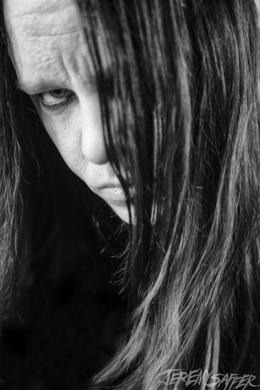 Joey Jordison - Black and White Legacy - 8x12 print