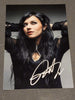 Cristina Scabbia - Grey - Signed Limited Edition Metallic Mini Print